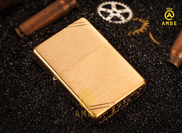 bật lửa zippo 240 vàng đồng