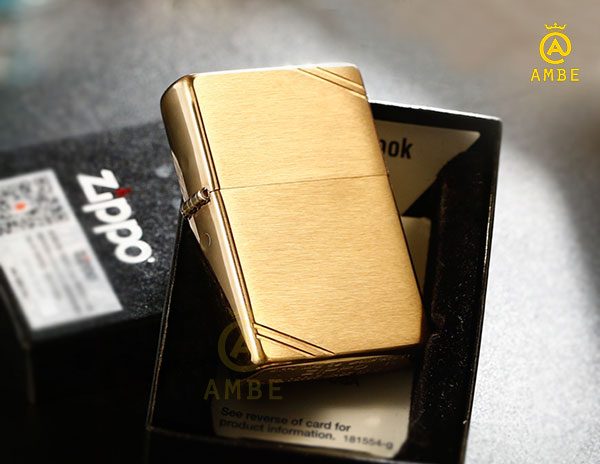 bật lửa zippo 240 đồng thau