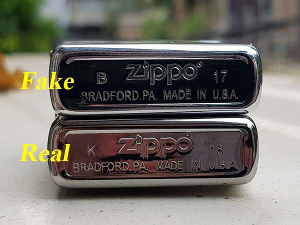 đặc điểm nhận biết zippo fake và zippo xịn