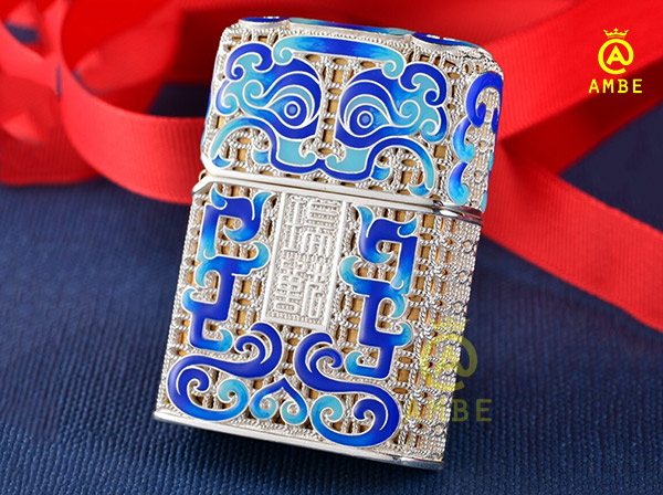 bật lửa zippo bạc